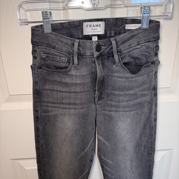 FRAME Le Crop Mini Boot Jeans - Picture 2 of 15